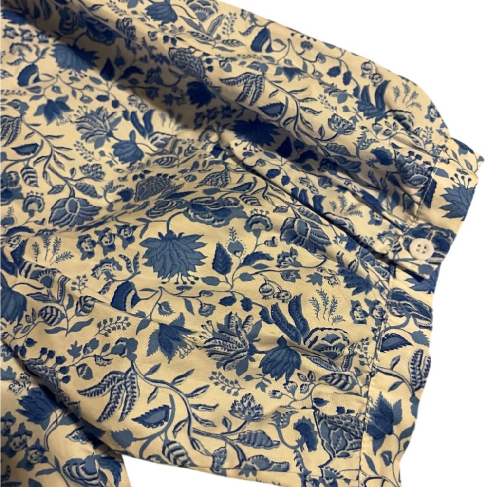 SugarLips Lily Floral Ruffle Blouse - Picture 7 of 8